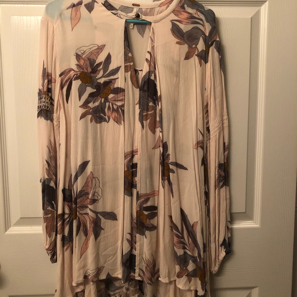 Free people floral tunic